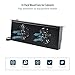 Tecmojo Rack Cabinet Mounted Server 1U 2 Fan Unit Cooling System Exhaust Airflow, for Cooling AV, Home Theater, Network 19inch Racks