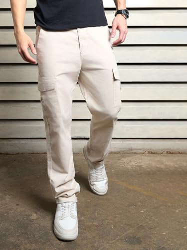 Image of HIGH STAR Men's Loose Fit Casual Pants