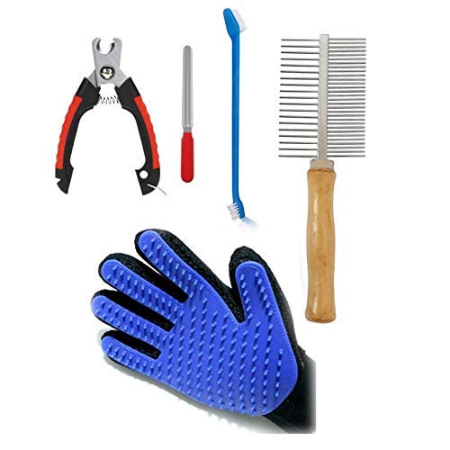 PSK PET MART Grooming Combo for Dog, Puppy, Cat and Kitten - Combo of 4 (B09MTR5XJT) Amazon Price History, Amazon Price Tracker