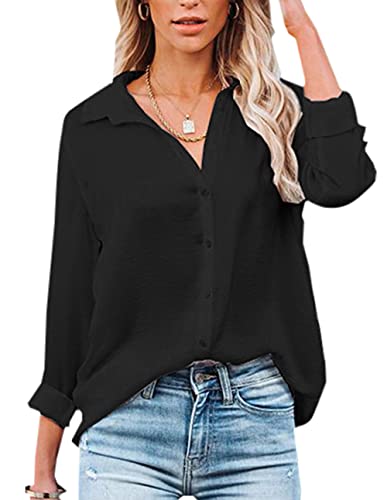 Facile da abbinare: le camicie da donna con bottoni possono essere abbinate a jeans, leggings stretti, hot pants, moda e vintage