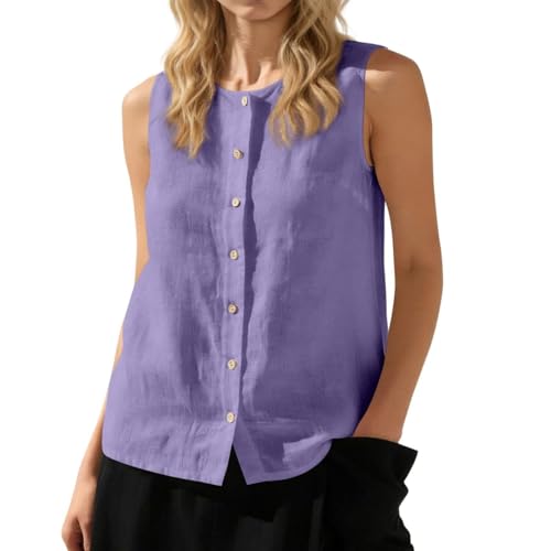 Blouse sans manches décontractée chic pour vacances au soleil - 2