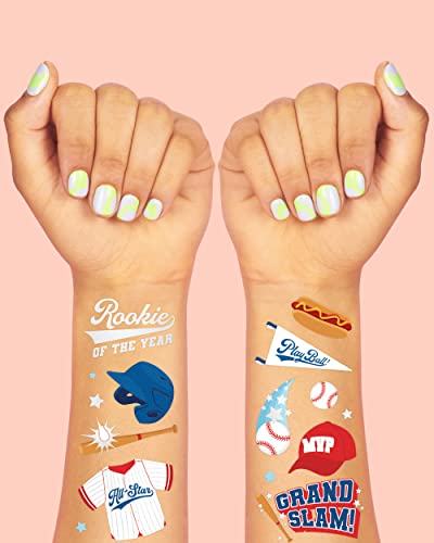 Xo, Fetti Baseball Temporary Tattoos thumb #2