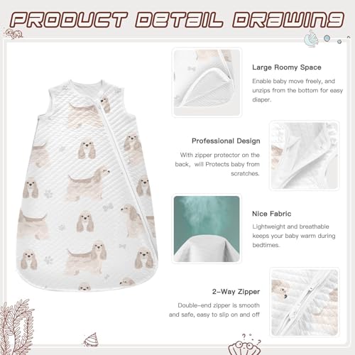 Image of vvfelixl Bright Funny Dinosaurs Baby Sleeping Bag Sleep Sack,Baby Wearable Blanket Sleep Suit for 0-6 Months