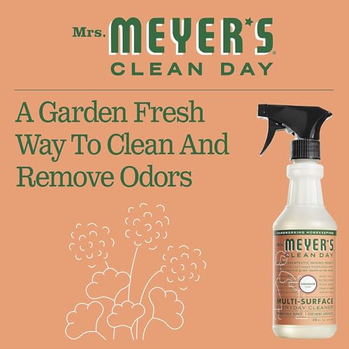 Image of MRS. MEYER'S CLEAN DAY All-Purpose Cleaner Spray, Geranium, 16 fl. oz - Pack of 3