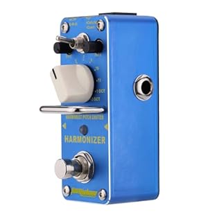 PITCH SHIFTING CONTROL: Features precise pitch shifting capabilities with separate dry and wet signal controls for creating rich harmonies and octave effects COMPACT DESIGN: Mini-sized pedal for crowded pedalboards, offering professional-grade pitch ...