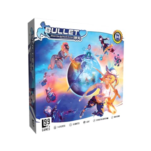Bullet Heart – Juego de mesa puzzle para 1-4 jugadores miniatura 1