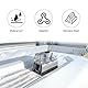 Van Roof Rack Mount Kit, 6 Stück Roof Box Halterungen, 304 Edelstahl Van Dachträger, Roof Mount Kit, Van Dachträger Halterungen, Kompatibel mit ProMaster, Boxer, Ducato, Jumper etc.