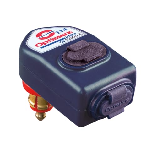 Image of O114 Dual 90 USB Charger - DIN Plug