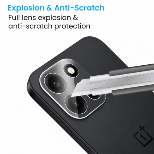 Image of ArmourPro Premium Camera Lens Protector Tempered Glass Compatible For OnePlus Nord 6 (6.78 Inches) With Edge To Edge Coverage (Full Transparent) (Pack of 1)