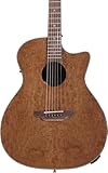 Luna Gypsy Eucalyptus Acoustic-electric Guitar - Natural