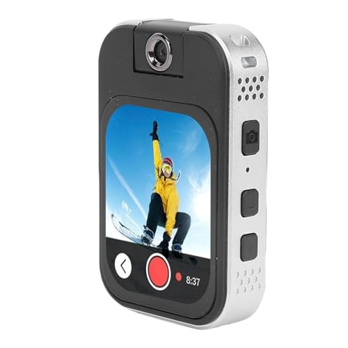 Serounder 48MP Clip-On Body Camera – 32GB Bluetooth