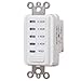Intermatic EI230W Electronic 2, 4, 8, 12 Hour Auto-Off Timer - Easy Operation, Silent Functionality, Easy Installation, White Finish - Versatile Home Timer Switch for Lights, Fans, Appliances