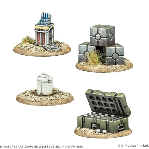 Star Wars Legion figurines 3D : jetons d'objectifs premium Atomic Mass Games - 5