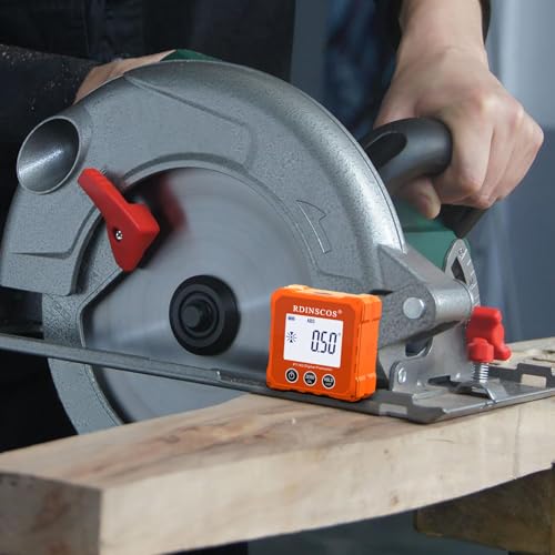 Image of Digital Angle Finder PT183 Magnetic Inclinometer Protractor | Table Saw Compatible, 4 of 90 Degree Finder, Bevel Gauge, For Woodworking, Micro Jig