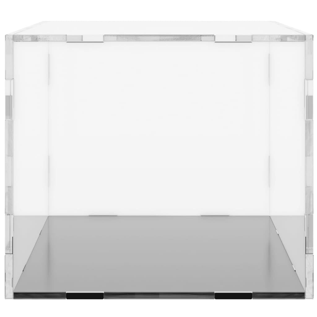 Caja de exposición acrílico Transparente 34x16x14 cm, Vitrinas para Colecciones, Vitrina Expositora para Colecciones, Vitrina para Perfumes, Vitrina Expositora - SPU:154912