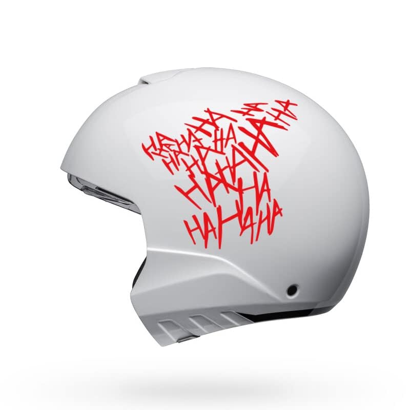 Image of Claw Marks Hahaha Car Stickers Decals Motorcycle Helmet Decal Vinyl and Waterproof (Reflective Red)