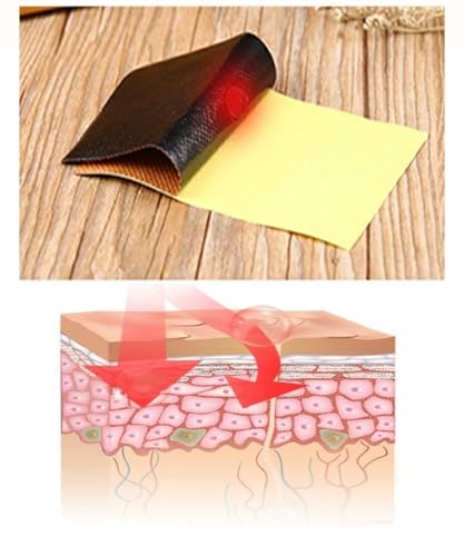 image for NC 60pcs Mugwort Leaf Pads Wormwood Moxibustion Patch Foot Pads Knee C