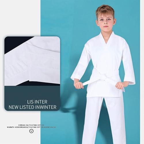 Kimono de karaté garçon ensemble confortable pour bouger sans gêne - 2