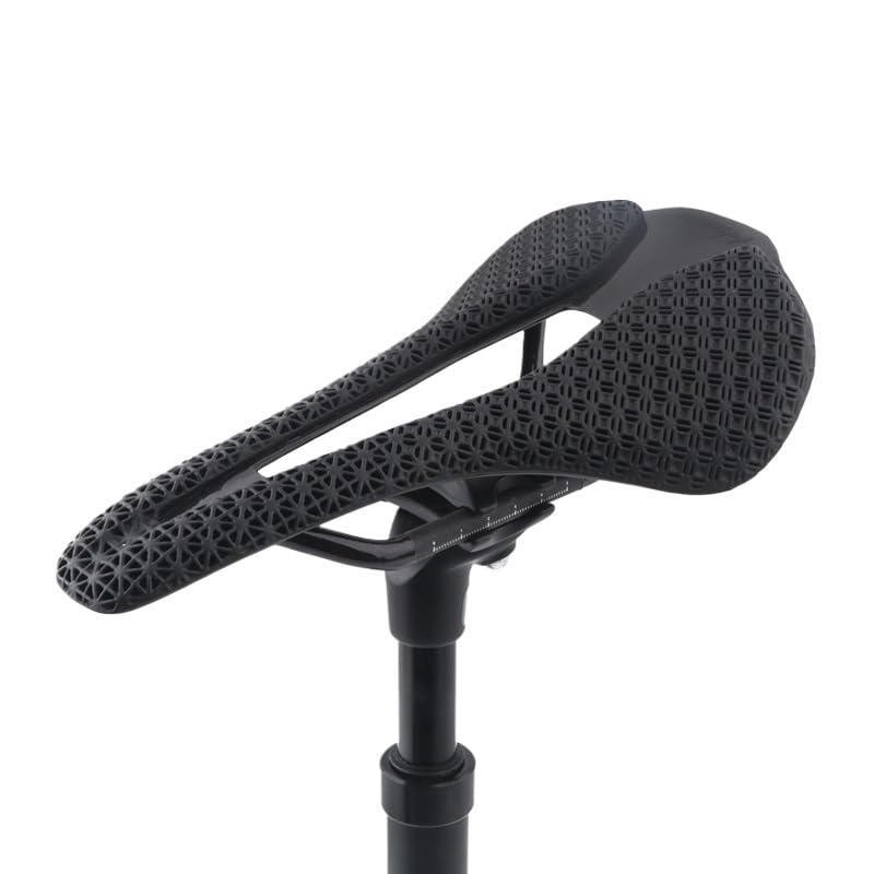 Sillin MTB Sillín de Bicicleta con impresión 3D, sillín montaña, Asiento Carreras, Banco Ciclismo Carbono