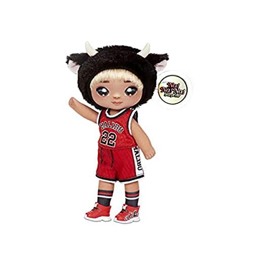 Na Na Na Surprise Muñeca de Moda 2 en 1 y Monedero de Felpa, Coleccionable, Serie 4, Tommy Torro. El estilo puede variar