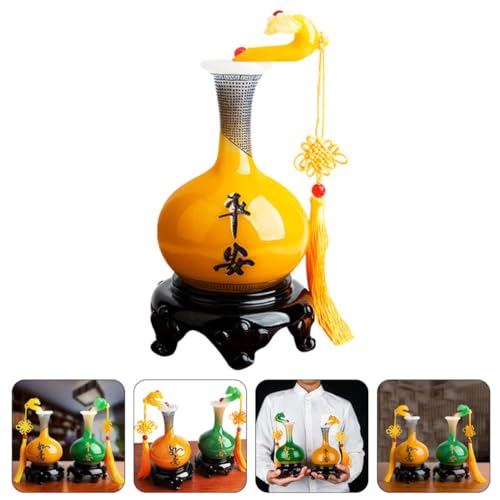 Vase de table en résine style chinois CANIGHT délicat et moderne - 7