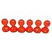 Anfukon 30 Pcs Orange Magnetic Push Pins Perfect as Whiteboard Magnets Refrigerator Magnets Maps Magnets and Calendar Magnets for Office Kitchen