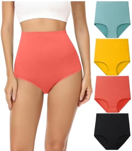 wirarpa Unterhosen Damen Baumwolle Slip Super Hohe Taille