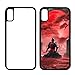 5 x Apple iPhone X-Rubber-Black - Blank dye case + Inserts for dye Sublimation Phone Cover/Blank Printable case, Made by INNOSUB USA