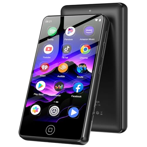 AGXOV 144GB Lettore MP3 Spotify con Wi-Fi & Bluetooth, 4,02