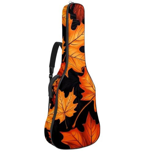 Sac pour guitare étanche à feuilles d'érable, l'allié de vos déplacements et répétitions