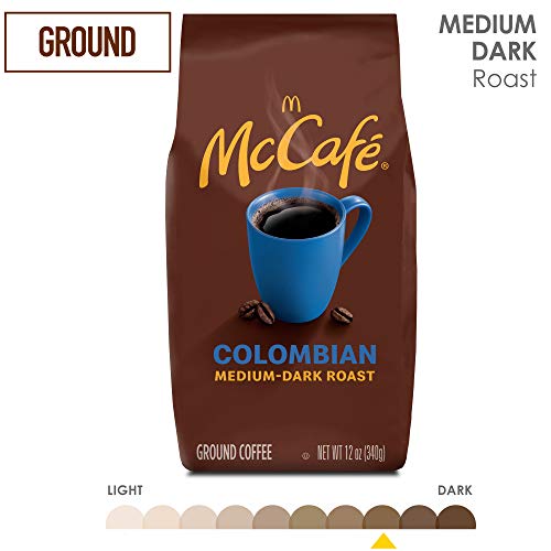 Mccafé Colombian, Medium-Dark Roast Ground Coffee, 12 Oz Bag #TOP3