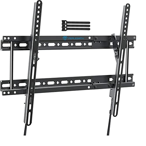 Tilting TV Wall Mount Bracket for Most 37-82 Inch LED, LCD, OLED, Plasma Flat Screen Low Profile Tilt TV Mount Fits for 16