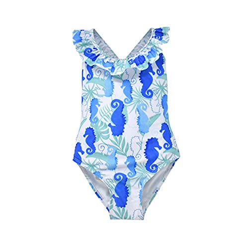 Image of Flap Happy Baby Girls' UPF 50+ Mindy Crossback Swimsuit