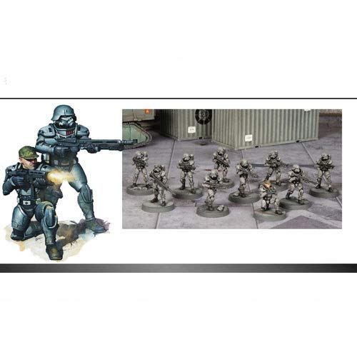 Wargames Atlantic Iron-Core Eisenkern Stormtroopers (24 Multi Part Hard Plastic 28mm Figures)…
