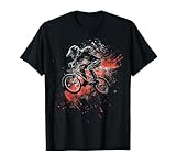 BMX Wheelie Watercolor Geschenk Kleidung
