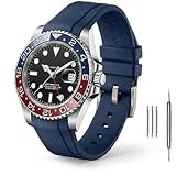 rolex gmt pepsi 1990 MATÉRIAU PROFESSIONNEL – Fabriqué en fluoroélastomère FKM de qualité suisse, utilisé dans l’aéronautique : résistant aux UV, à l’eau de mer, à la transpiration, aux produits chimiques et aux températures extrêmes.