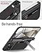 Miimall Cases for Google Pixel Fold 2 Phone Wallet Case, [Kickstand & Magnetic Hinge Protection][All-Inclusive Protection] Card Holder Anti Scratch Phone Case for Google Pixel Fold 9 5g Case, Carbin