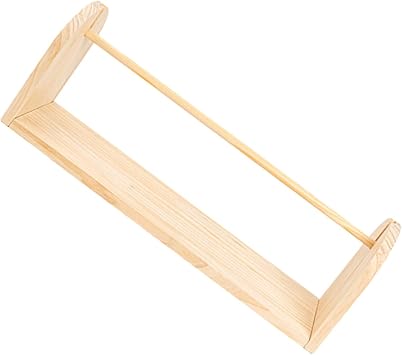 jojofuny Wooden Yarn Holder Spinner Rotatable Yarn Storage Rack for Crocheting Durable Spool Holder with Lightweight Design for DIY Crafting and Efficient Yarn Management
