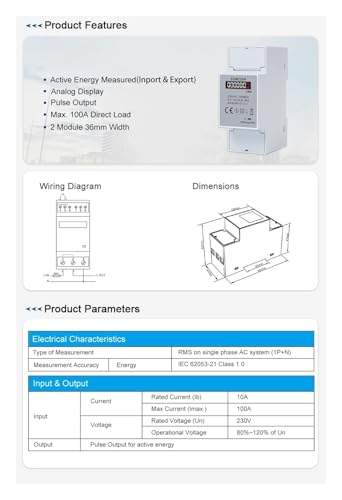 Medidor bifásico CFE 13 Imagen adicional