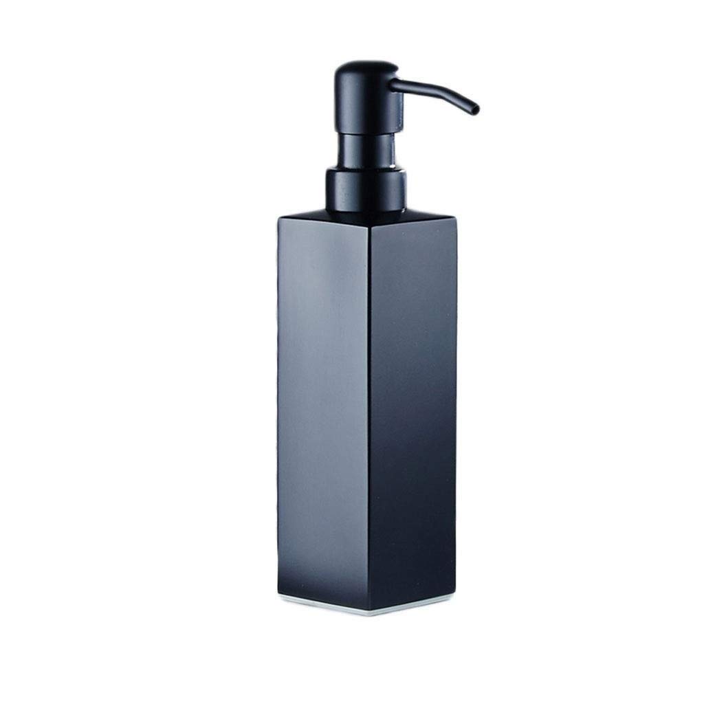 Flacone con Pompa per Dispenser di Sapone Liquido Ricaricabile, per lavelli da Cucina, contenente Sapone per Le Mani, detersivo per Piatti, Sapone per Le Mani, Oli Essenziali (Argento A)