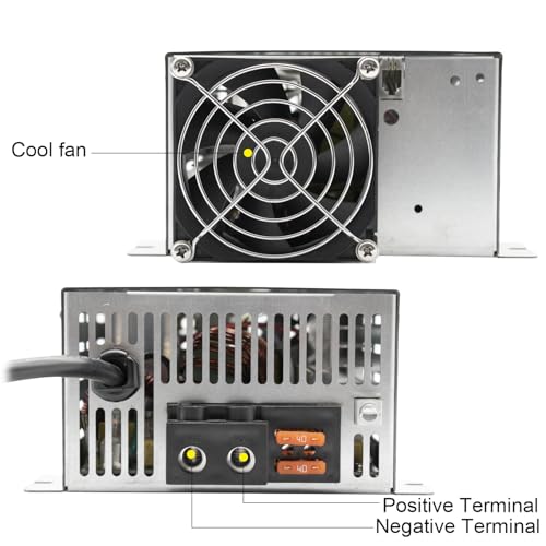 Power Converter with Built-in 3 Stage Smart Battery Charger Replacement for DLS DLS-45 45 Amp 12V RV Battery Charger3