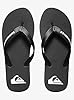 Quiksilver Men's Molokai Sandal, Black/Black/White, 43 #5