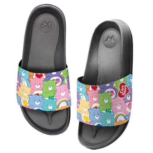 Popfunk Care Bears All Bear Pattern Unisex Adult Slides Sandals Officially Licensed Hypd Slydr Switch™3