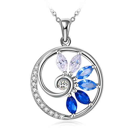 Preisvergleich Produktbild Damen-Halskette, J. Morgentau Silber 925 Love Swan