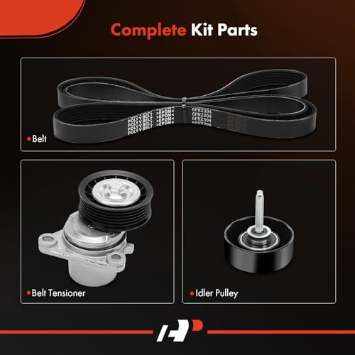 Kit de correa serpentina Mazda 6 2.5L 2010-2013 motor DOHC L4 2