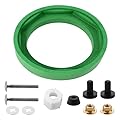 AS738756-0070A Toilet Tank to Bowl Bolts and Gasket Kit, Toilet Tank Repair Kit for American Standard Champion 2-Piece Toilets with 3-Inch Flush Valve, Toilet Bowl Seal and Replacement Parts
