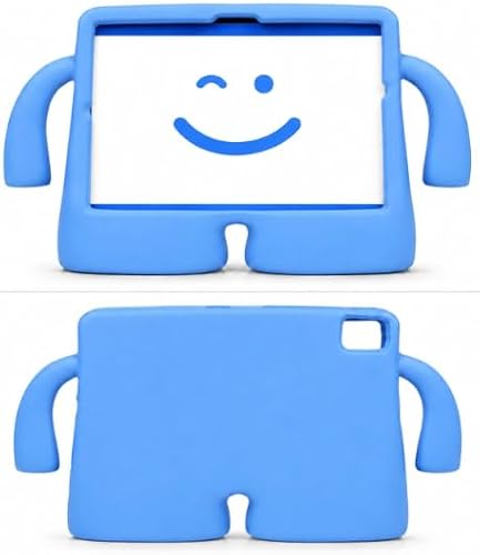 Universal 11 Inch Kids Proof EVA Shockproof Handle Stand Case for Samsung Galaxy Tab A9 Plus / A11 Plus/Honor Pad X8a/ Redmi Pad SE 11"/Blackview Tab 90, Blue