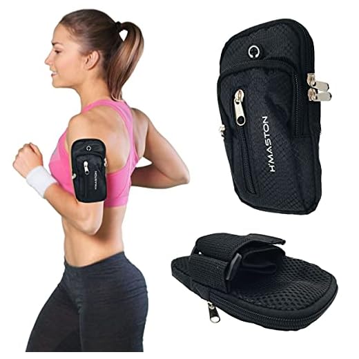 H Maston Braçadeira de Borracha Sintética Suporte Braço Celular Treino Yb-04