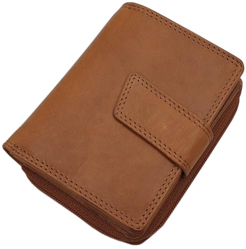 Portefeuille femme cuir véritable avec blocage RFID anti piratage bancaire