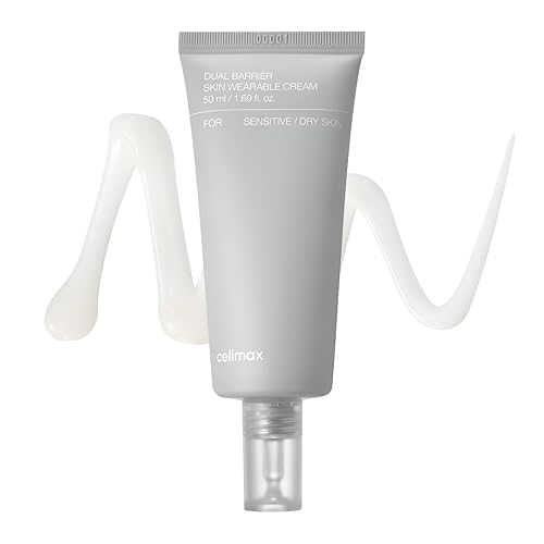 celimax Crema de Doble Barrera Skin Wearable | Crema Hidratante Facial de Larga Duración con Ceramidas, Ácido Hialurónico, Hidratante, Humectante,